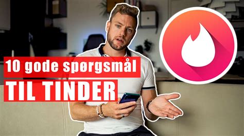 Gode spørgsmål til Tinder